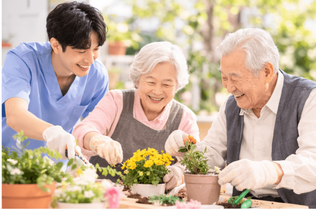 케어 장면 이미지